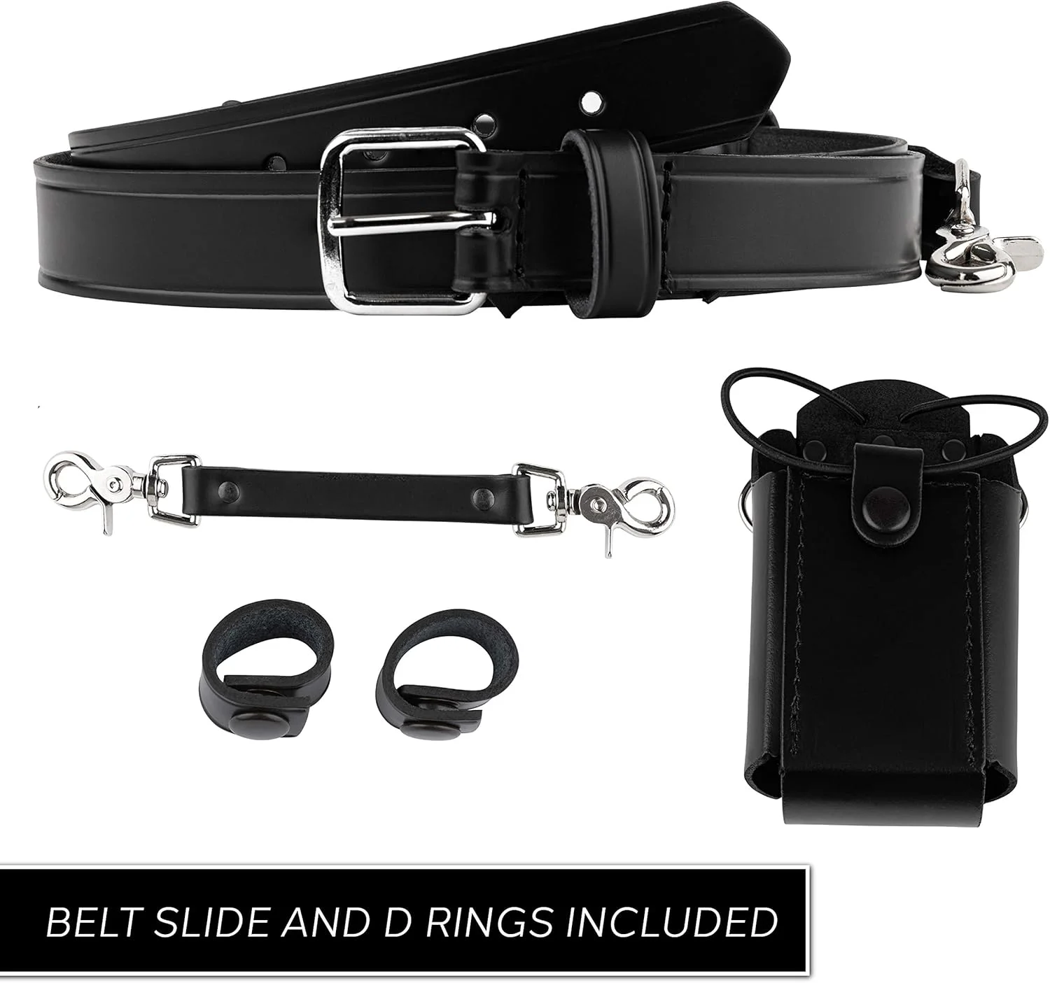 مجموعه کیف پول های سپر آتش نشان Perfect Fit - بند ضد تاب خوردگی برای بند رادیویی، بند/کمربند رادیویی، نگهدارنده رادیویی آتش نشان، مشکی مجموعه کیف پول های سپر آتش نشان Perfect Fit - بند ضد تاب خوردگی برای بند رادیویی، بند/کمربند رادیویی، نگهدارنده رادیویی آتش نشان، مشکی