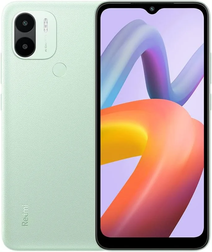 گوشی موبایل شیائومی Redmi A2+ (سبز روشن، 3 گیگابایت رم، 64 گیگابایت حافظه داخلی) - دوربین دوگانه 8 مگاپیکسلی AI | حسگر اثر انگشت در پشت | باتری 5000 میلی آمپر ساعتی | پردازنده هشت هسته ای
