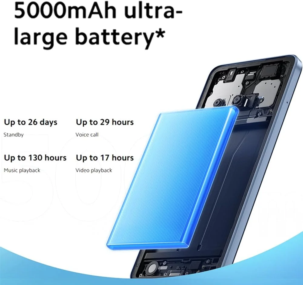 شیائومی Redmi A3، رم 4 گیگابایت | رام 128 گیگابایت، صفحه نمایش 6.71 اینچی HD+ 90 هرتز، باتری 5000 میلی آمپر ساعت، 2 سیم کارت، دوربین دوگانه، (4G) مشکی | 1 سال گارانتی محلی شیائومی Redmi A3، رم 4 گیگابایت | رام 128 گیگابایت، صفحه نمایش 6.71 اینچی HD+ 90 هرتز، باتری 5000 میلی آمپر ساعت، 2 سیم کارت، دوربین دوگانه، (4G) مشکی | 1 سال گارانتی محلی