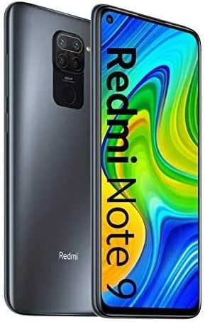 گوشی موبایل شیائومی Redmi Note 9 با 3 گیگابایت رم و 64 گیگابایت حافظه داخلی، نمایشگر 6.53 اینچی DotDisplay، پردازنده MTK Helio G85، باتری بزرگ 5020 میلی آمپر، رنگ مشکی اونیکس، نسخه رسمی انگلستان به همراه 2 سال گارانتی شیائومی