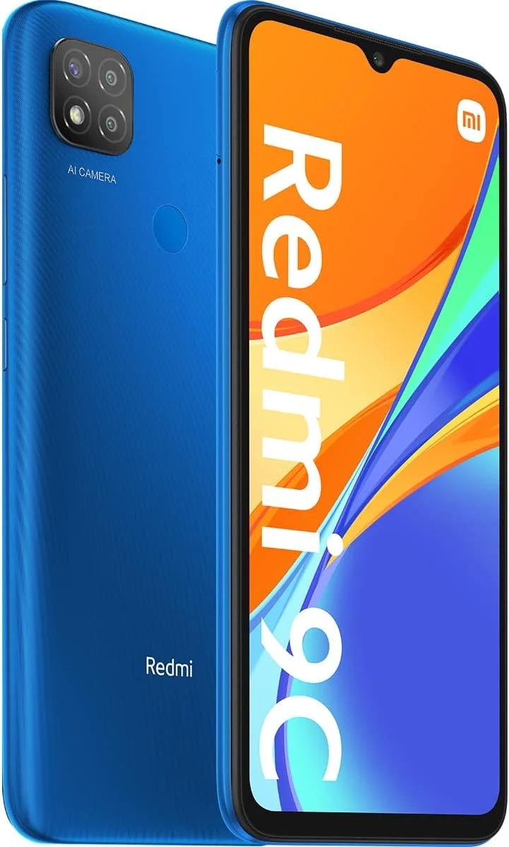گوشی موبایل شیائومی Redmi 9C دو سیم کارت 128 گیگابایت رام + 4 گیگابایت (فقط GSM | بدون CDMA) نسخه بین المللی آنلاک شده کارخانه ای 4G/LTE (آبی تیره) گوشی موبایل شیائومی Redmi 9C دو سیم کارت 128 گیگابایت رام + 4 گیگابایت (فقط GSM | بدون CDMA) نسخه بین المللی آنلاک شده کارخانه ای 4G/LTE (آبی تیره)