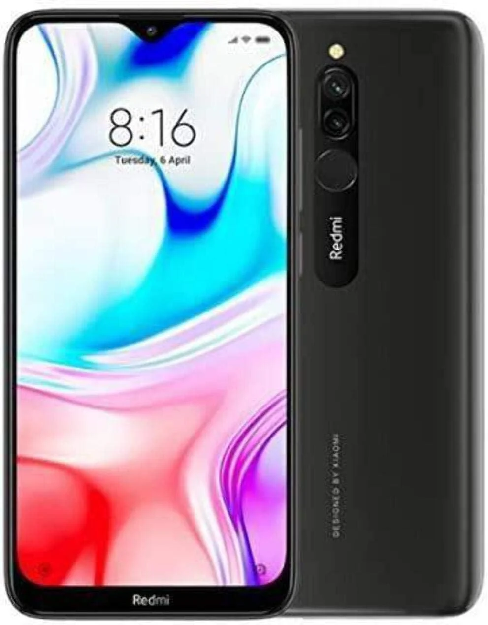 گوشی موبایل شیائومی Redmi 8 4G با حافظه 64 گیگابایت و رم 4 گیگابایت دو سیم کارت - مشکی اکلیپس / مشکی اونیکس نسخه EU