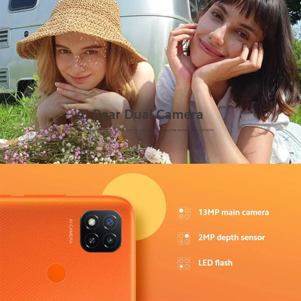 گوشی موبایل شیائومی Redmi 9C دو سیم کارت نارنجی طلوع آفتاب 3 گیگابایت رم 64 گیگابایت گوشی موبایل شیائومی Redmi 9C دو سیم کارت نارنجی طلوع آفتاب 3 گیگابایت رم 64 گیگابایت