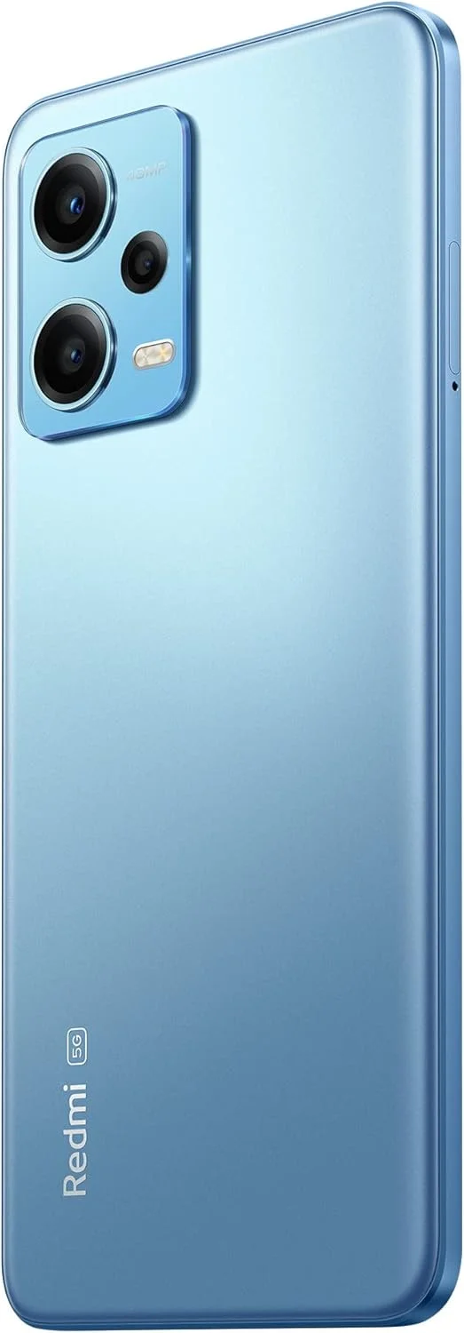 گوشی موبایل شیائومی Redmi Note 12 5G آبی عرفانی با 6 گیگابایت رم و 128 گیگابایت حافظه داخلی | اولین گوشی با نمایشگر 120 هرتز Super AMOLED و پردازنده Snapdragon® 4 Gen 1 | دوربین سه گانه 48 مگاپیکسلی AI