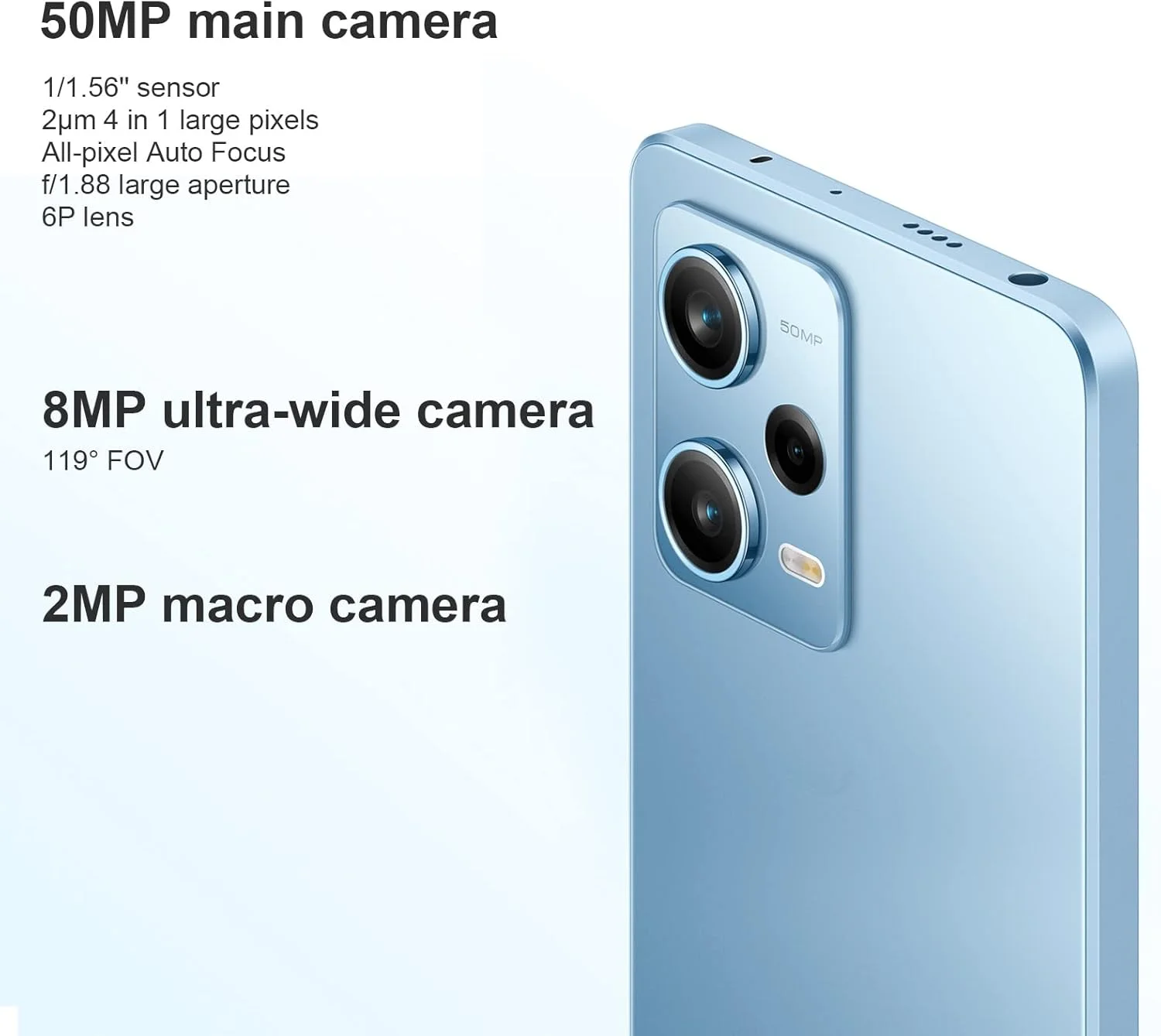 گوشی موبایل شیائومی Redmi Note 12 Pro 5G، دو سیم کارت، دوربین 50 مگاپیکسلی، پردازنده MediaTek Dimensity 1080، نمایشگر 120 هرتز Pro AMOLED، شارژ توربو 67 واتی (12 گیگابایت + 256 گیگابایت، مشکی اونیکس)