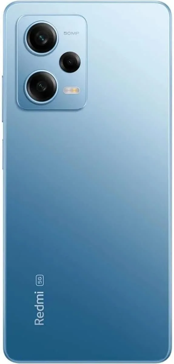 گوشی موبایل شیائومی Redmi Note 12 Pro با 12 گیگابایت رم و 256 گیگابایت حافظه داخلی، رنگ آبی یخ زده، دو سیم کارت، دوربین 50 مگاپیکسلی، پردازنده MediaTek Dimensity 1080، نمایشگر 120 هرتز Pro AMOLED و شارژ توربو 67 واتی