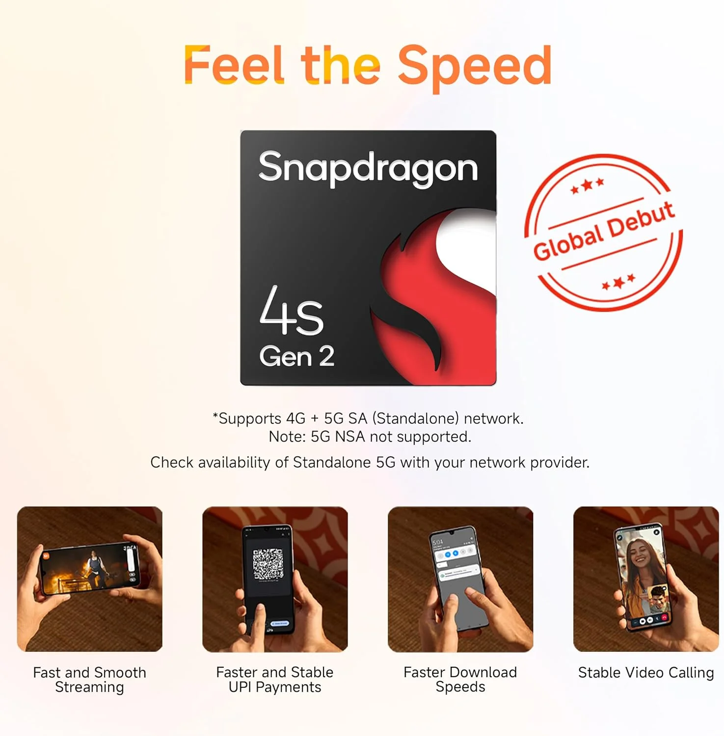 Redmi A4 5G (بنفش درخشان، 4 گیگابایت رم، 128 گیگابایت حافظه) | عرضه جهانی SD 4s Gen 2 | بزرگترین صفحه نمایش 6.88 اینچی 120 هرتز در این رده | دوربین دوگانه 50 مگاپیکسلی | شارژ سریع 18 واتی