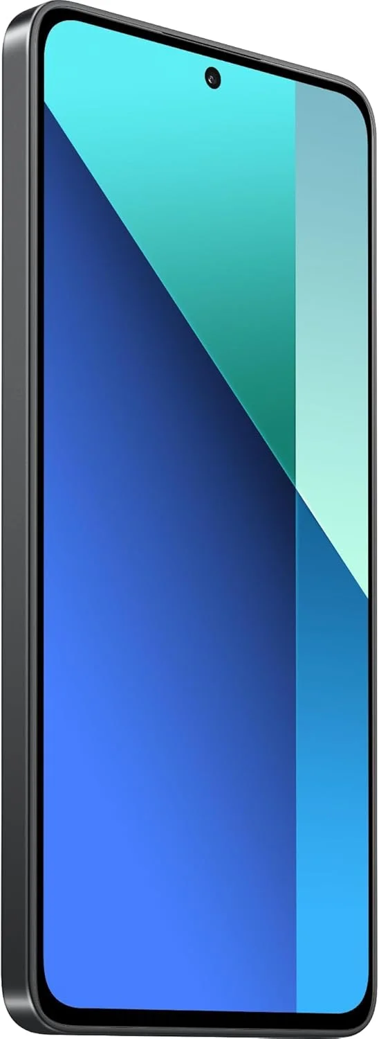 گوشی موبایل شیائومی Redmi Note 13 (مشکی نیمه شب، 8 گیگابایت رم، 256 گیگابایت حافظه) - دوربین سه گانه فوق العاده شفاف 108 مگاپیکسلی | صفحه نمایش 120 هرتز FHD+AMOLED | تجربه تماشای فراگیر با حاشیه های فوق العاده نازک