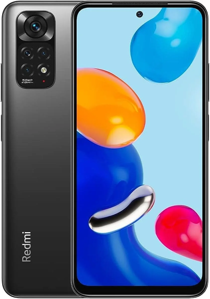 گوشی موبایل شیائومی Redmi Note 11 دو سیم کارت، نمایشگر Amoled DotDisplay، رنگ خاکستری گرافیتی، 6 گیگابایت رم، 128 گیگابایت حافظه داخلی - نسخه امارات