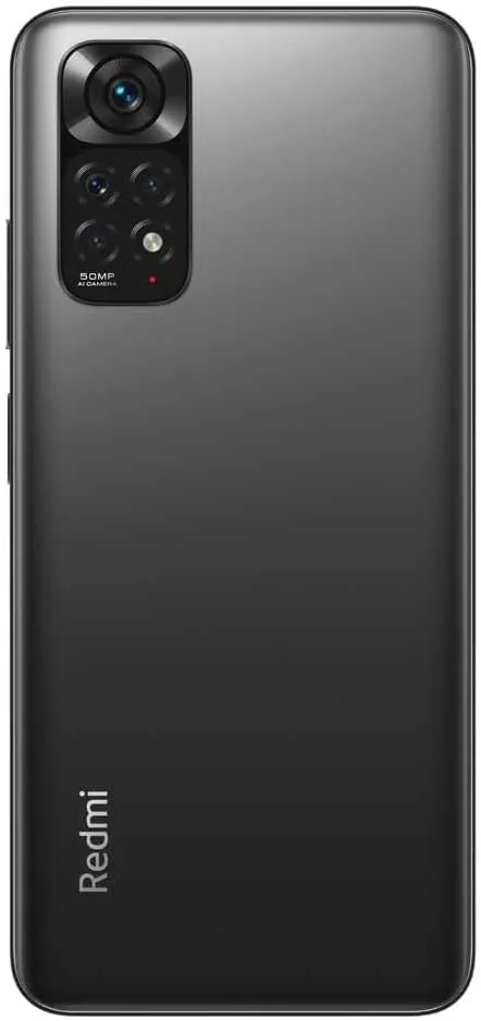 گوشی موبایل شیائومی Redmi Note 11 دو سیم کارت، نمایشگر Amoled DotDisplay، رنگ خاکستری گرافیتی، 6 گیگابایت رم، 128 گیگابایت حافظه داخلی - نسخه امارات