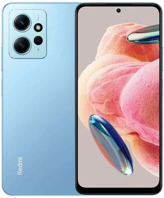گوشی موبایل شیائومی Redmi Note 12 دو سیم کارت EU 4128GB MIUI آبی یخی