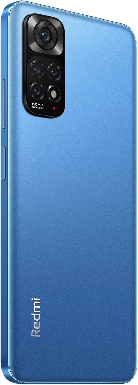 گوشی موبایل شیائومی Redmi Note 11 دو سیم کارت (آبی هورایزن، 6 گیگابایت رم، 128 گیگابایت حافظه داخلی) (بازسازی شده)