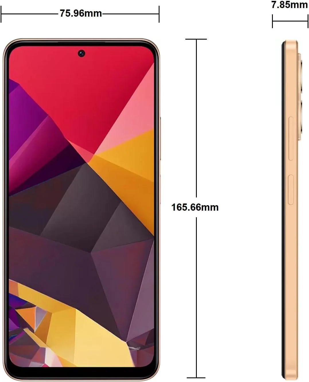 گوشی موبایل شیائومی Redmi Note 12 (طلایی طلوع خورشید، 8 گیگابایت رم، 128 گیگابایت حافظه داخلی) - نمایشگر AMOLED 120 هرتز روان | پردازنده قدرتمند Snapdragon® | دوربین سه گانه 50 مگاپیکسلی AI | شارژ سریع 33 واتی