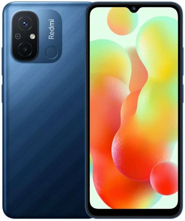 گوشی موبایل شیائومی Redmi 12C دو سیم کارت 32 گیگابایت حافظه داخلی + 3 گیگابایت رم (فقط GSM | بدون CDMA) نسخه بین المللی آنلاک شده کارخانه ای 4G/LTE (آبی اقیانوسی)