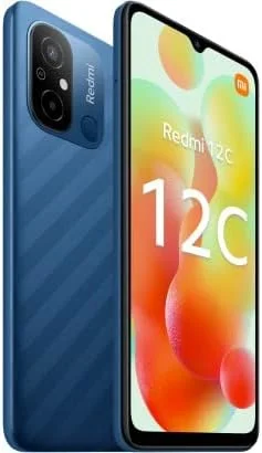 گوشی موبایل شیائومی ردمی 12C NFC با حافظه 364 گیگابایت دو سیم کارت 4G آبی اقیانوسی OEM