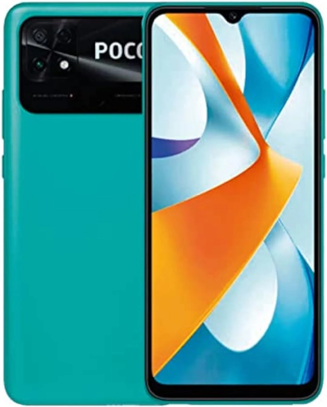 گوشی موبایل شیائومی POCO C40 با صفحه نمایش 6.71 اینچی HD+ Dot Drop، دو سیم کارت، رنگ سبز مرجانی، 3 گیگابایت رم، 32 گیگابایت حافظه داخلی، 4G LTE