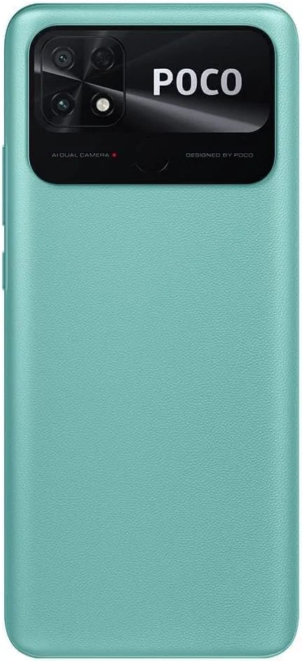 گوشی موبایل شیائومی POCO C40 با صفحه نمایش 6.71 اینچی HD+ Dot Drop، دو سیم کارت، رنگ سبز مرجانی، 3 گیگابایت رم، 32 گیگابایت حافظه داخلی، 4G LTE