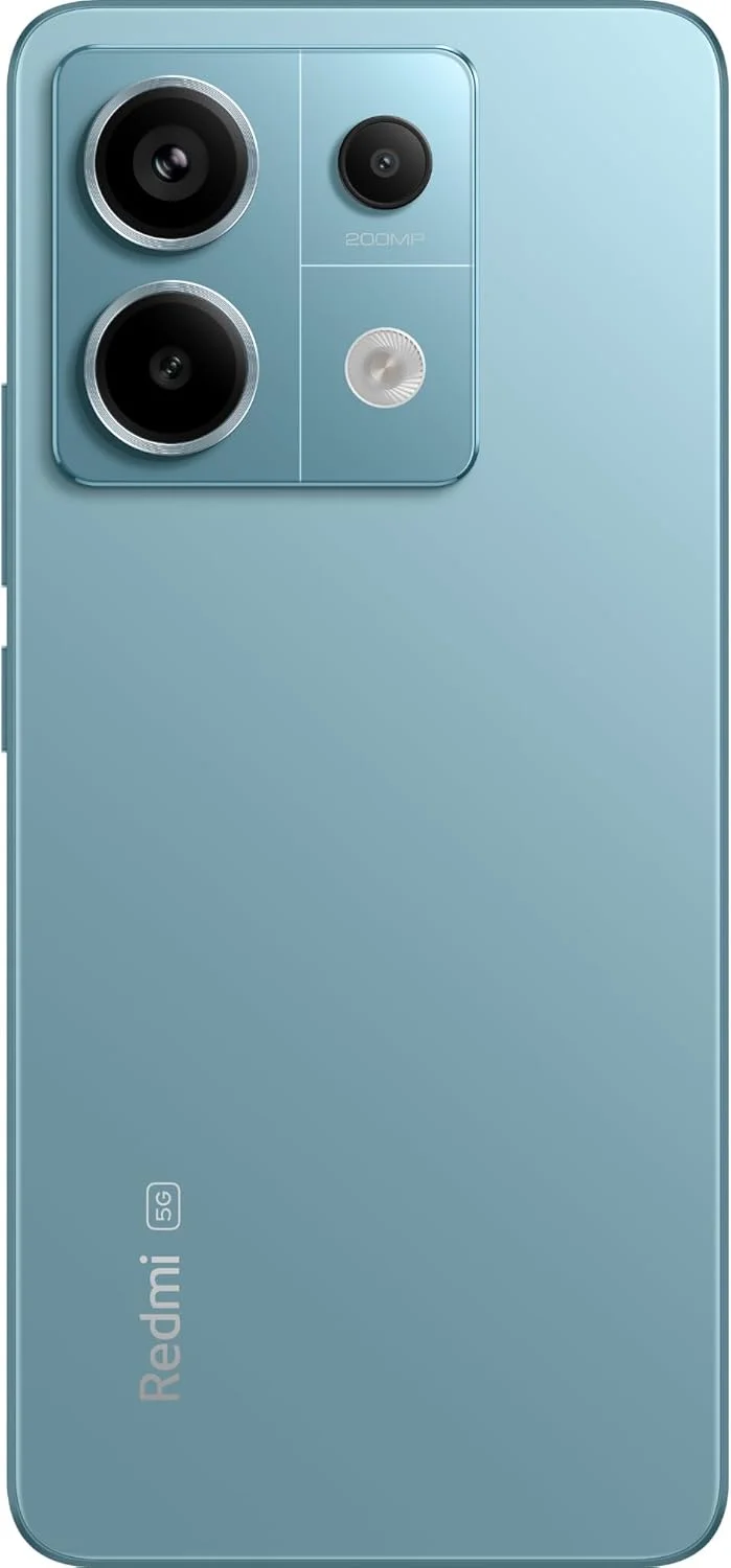 گوشی موبایل شیائومی Redmi Note 13 Pro 5G (آبی اقیانوسی، 12 گیگابایت رم، 512 گیگابایت حافظه داخلی) - دوربین 200 مگاپیکسلی فوق شفاف با OIS | نمایشگر AMOLED 1.5K 120 هرتز | Snapdragon® 7s Gen 2