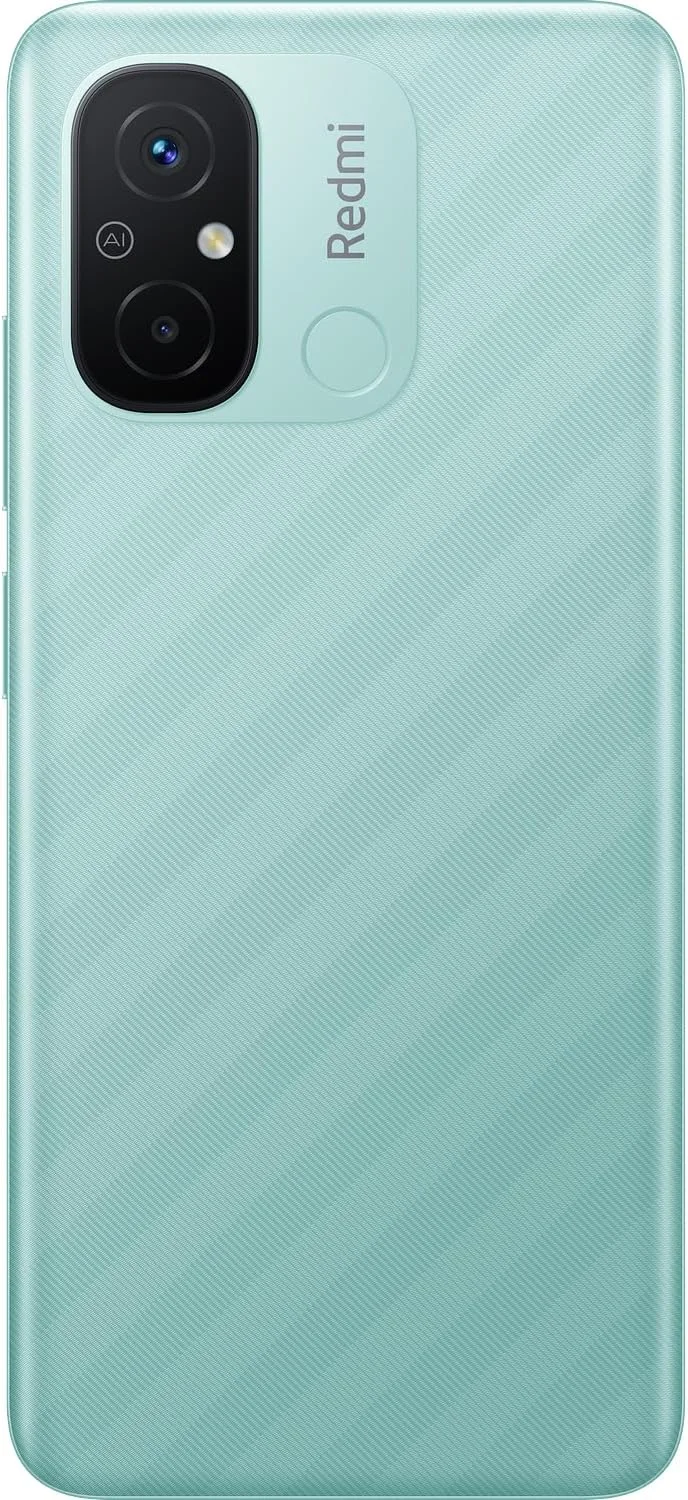گوشی موبایل شیائومی Redmi 12C دو سیم کارت 128 گیگابایت حافظه داخلی + 4 گیگابایت رم (فقط GSM | بدون CDMA) نسخه بین المللی آنلاک شده کارخانه ای 4G/LTE (سبز نعنایی)