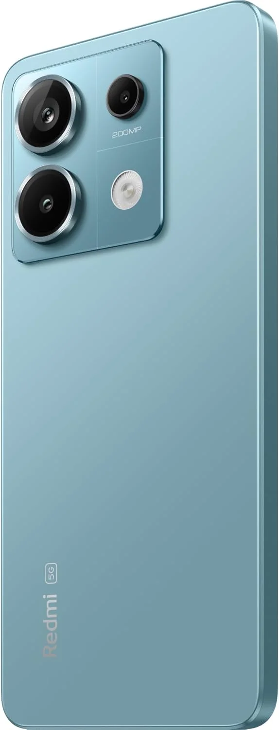گوشی موبایل شیائومی Redmi Note 13 Pro 5G (آبی اقیانوسی، 12 گیگابایت رم، 512 گیگابایت حافظه داخلی) - دوربین 200 مگاپیکسلی فوق شفاف با OIS | نمایشگر AMOLED 1.5K 120 هرتز | Snapdragon® 7s Gen 2