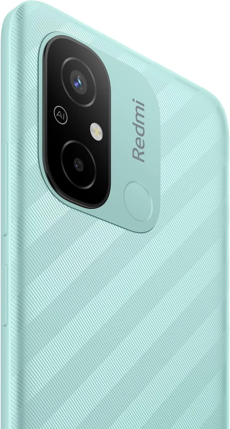 گوشی موبایل شیائومی Redmi 12C دو سیم کارت 128 گیگابایت حافظه داخلی + 4 گیگابایت رم (فقط GSM | بدون CDMA) نسخه بین المللی آنلاک شده کارخانه ای 4G/LTE (سبز نعنایی)