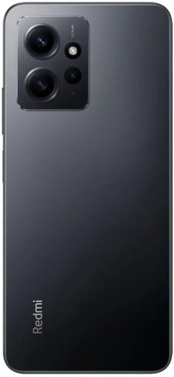گوشی موبایل شیائومی Redmi Note 12 دو سیم کارت 128 گیگابایت حافظه داخلی + 6 گیگابایت رم (فقط GSM | بدون CDMA) نسخه بین المللی آنلاک شده کارخانه 4G/LTE (خاکستری اونیکس) - مشکی