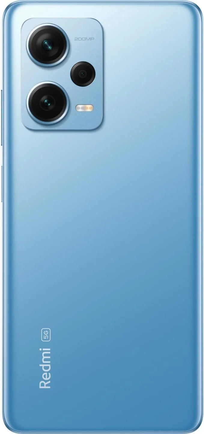 گوشی شیائومی Redmi Note 12 Pro Plus 5G (آبی آسمانی، 8 گیگابایت رم، 256 گیگابایت حافظه) - دوربین 200 مگاپیکسلی انقلابی با OIS | صفحه نمایش AMOLED زنده 120 هرتز | پردازنده قدرتمند MediaTek Dimensity 1080 | شارژ سریع هوشمند 120 واتی
