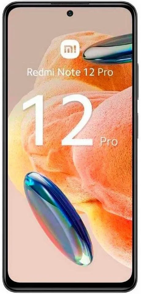 گوشی موبایل شیائومی ردمی نوت 12 پرو 8256 گیگابایت دو سیم کارت 4G خاکستری گرافیت OEM