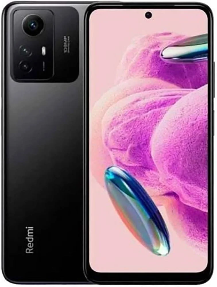 گوشی موبایل شیائومی Redmi Note 12S دو سیم کارت 128 گیگابایت حافظه داخلی + 6 گیگابایت رم (فقط GSM | بدون CDMA) نسخه بین المللی آنلاک شده کارخانه ای 4G/LTE (مشکی اونیکس)