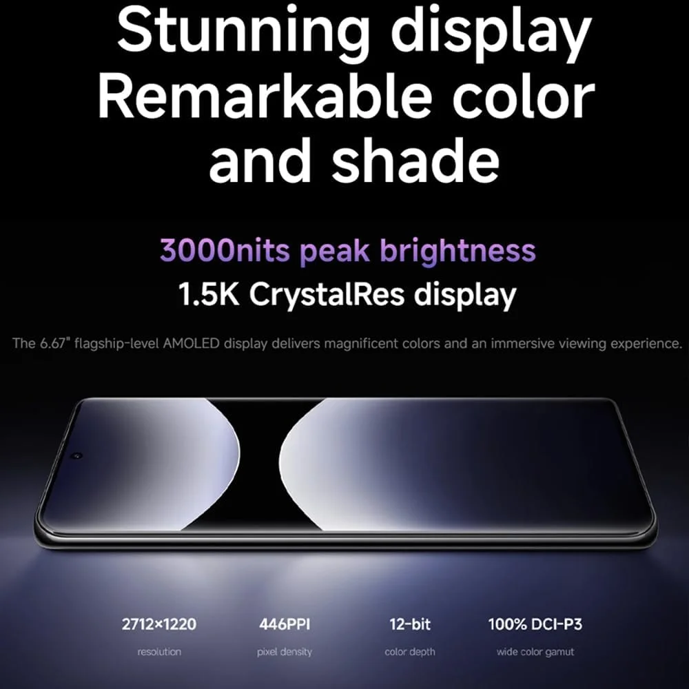 شیائومی ردمی نوت 14 پرو 5G + 4G LTE (برای T-Mobile Mint Tello و جهانی) (256 گیگابایت + 8 گیگابایت) NFC 6.67 اینچ 120 هرتز 200 مگاپیکسل دوربین هوش مصنوعی مدل 24090RA29G آنلاک دو سیم کارت (مشکی نیمه شب) شیائومی ردمی نوت 14 پرو 5G + 4G LTE (برای T-Mobile Mint Tello و جهانی) (256 گیگابایت + 8 گیگابایت) NFC 6.67 اینچ 120 هرتز 200 مگاپیکسل دوربین هوش مصنوعی مدل 24090RA29G آنلاک دو سیم کارت (مشکی نیمه شب)