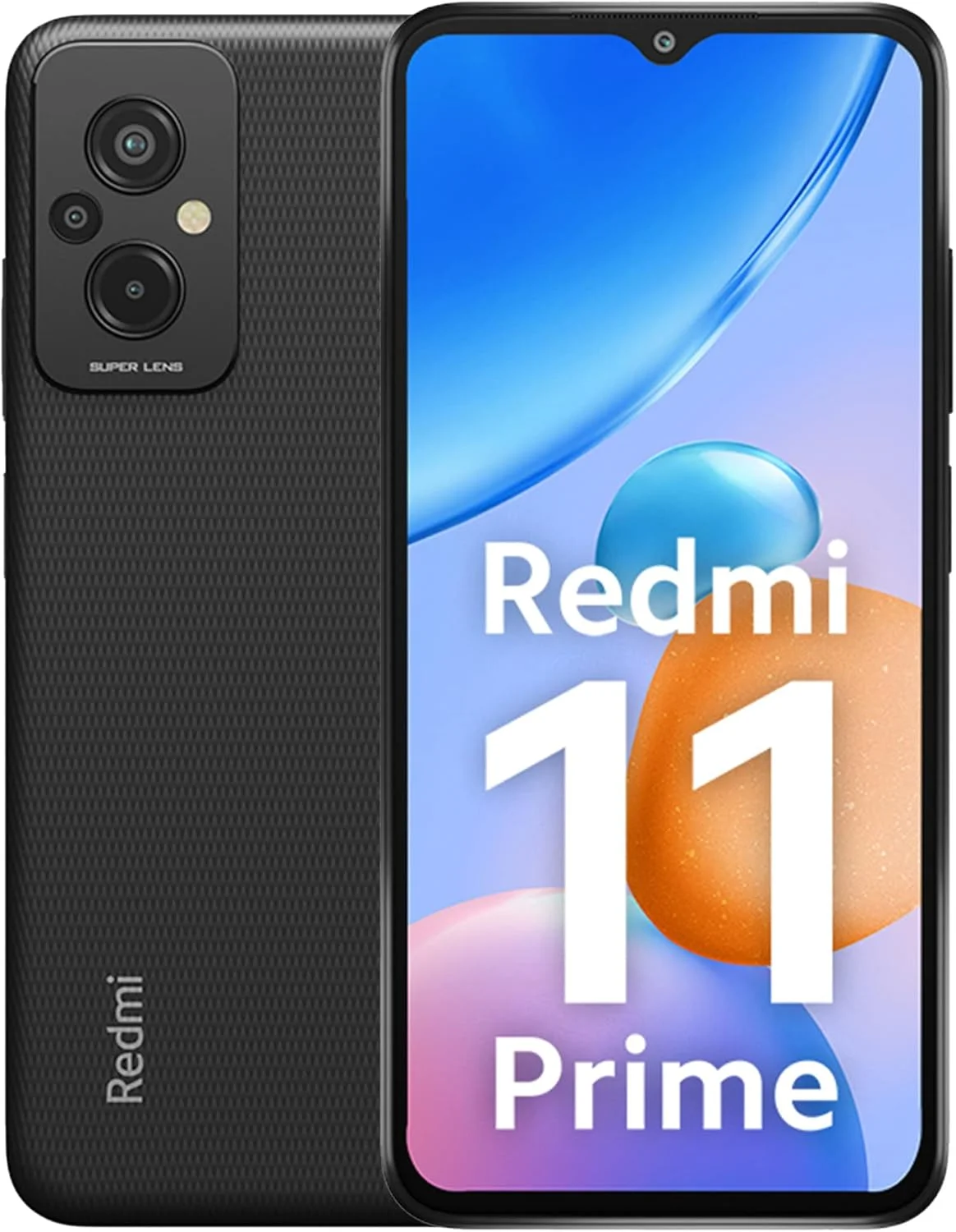 گوشی Redmi 11 Prime (مشکی پر زرق و برق، 6 گیگابایت رم، 128 گیگابایت حافظه) | طراحی ممتاز | Helio G99 با عملکرد بالا | دوربین سه گانه 50 مگاپیکسلی AI | 5000 میلی آمپر ساعت | 22.5 وات