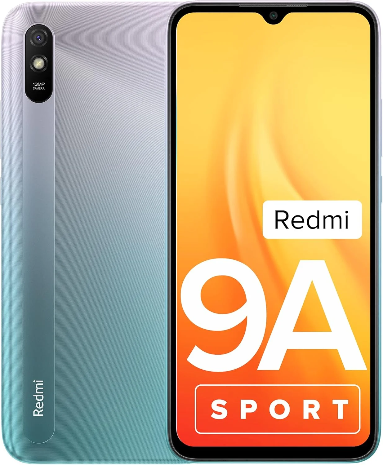گوشی موبایل شیائومی Redmi 9A Sport (آبی متالیک، 2 گیگابایت رم، 32 گیگابایت حافظه داخلی) | پردازنده 8 هسته ای Helio G25 با فرکانس 2 گیگاهرتز | باتری 5000 میلی آمپر ساعت