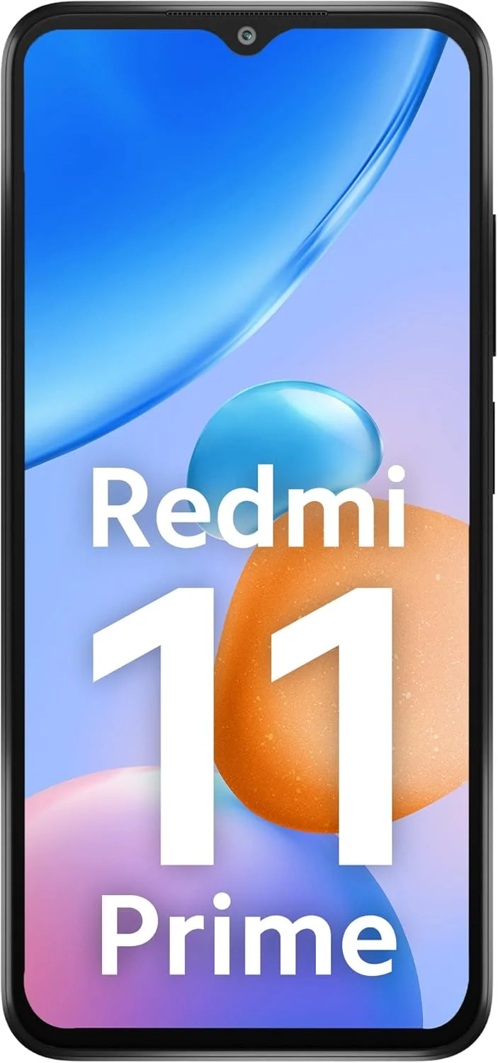 گوشی Redmi 11 Prime (مشکی پر زرق و برق، 6 گیگابایت رم، 128 گیگابایت حافظه) | طراحی ممتاز | Helio G99 با عملکرد بالا | دوربین سه گانه 50 مگاپیکسلی AI | 5000 میلی آمپر ساعت | 22.5 وات