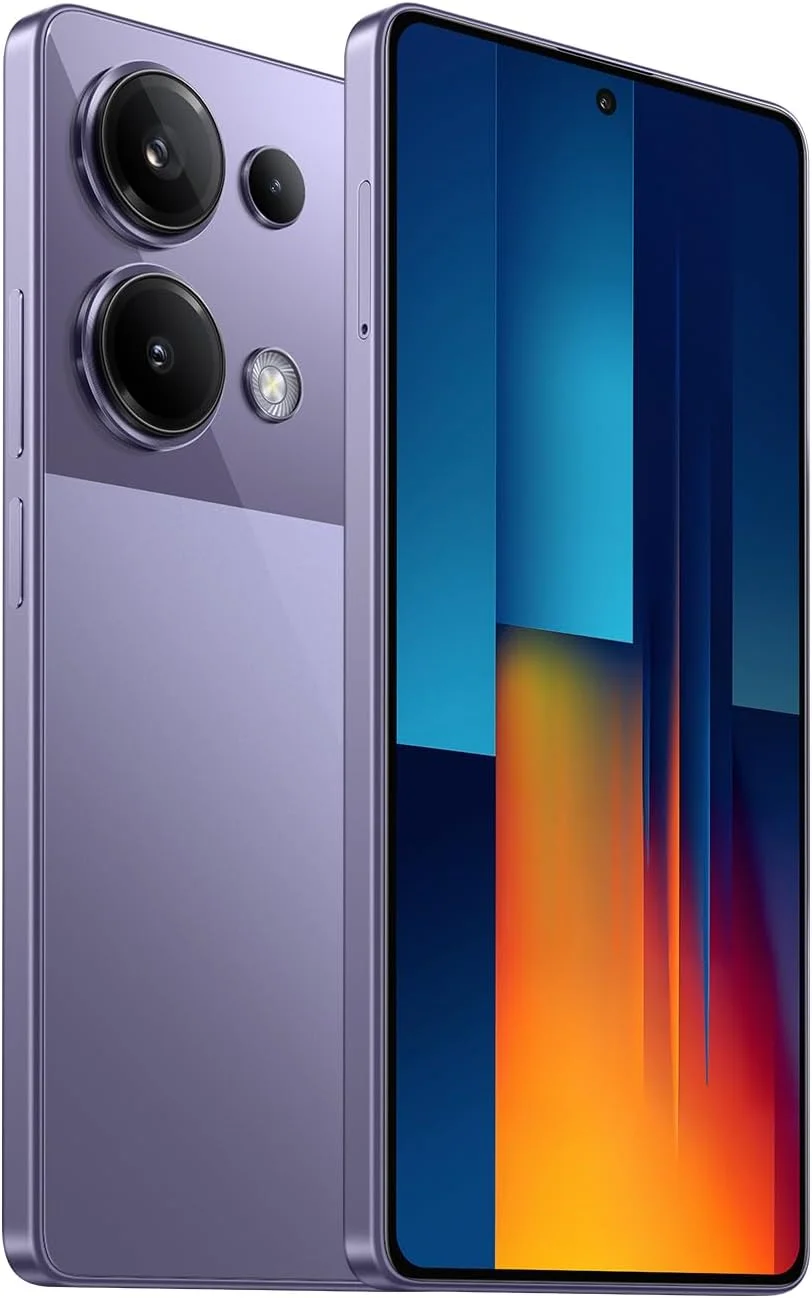 گوشی موبایل شیائومی POCO M6 Pro (بنفش، 12 گیگابایت رم، 512 گیگابایت حافظه داخلی) - پردازنده Helio G99 با عملکرد بالا | نمایشگر 6.67 اینچی FHD+ POLED با نرخ نوسازی 120 هرتز | شارژ توربو 67 واتی | دوربین سه گانه 64 مگاپیکسلی OIS AI به همراه دوربین سلفی 16 مگاپیکسلی