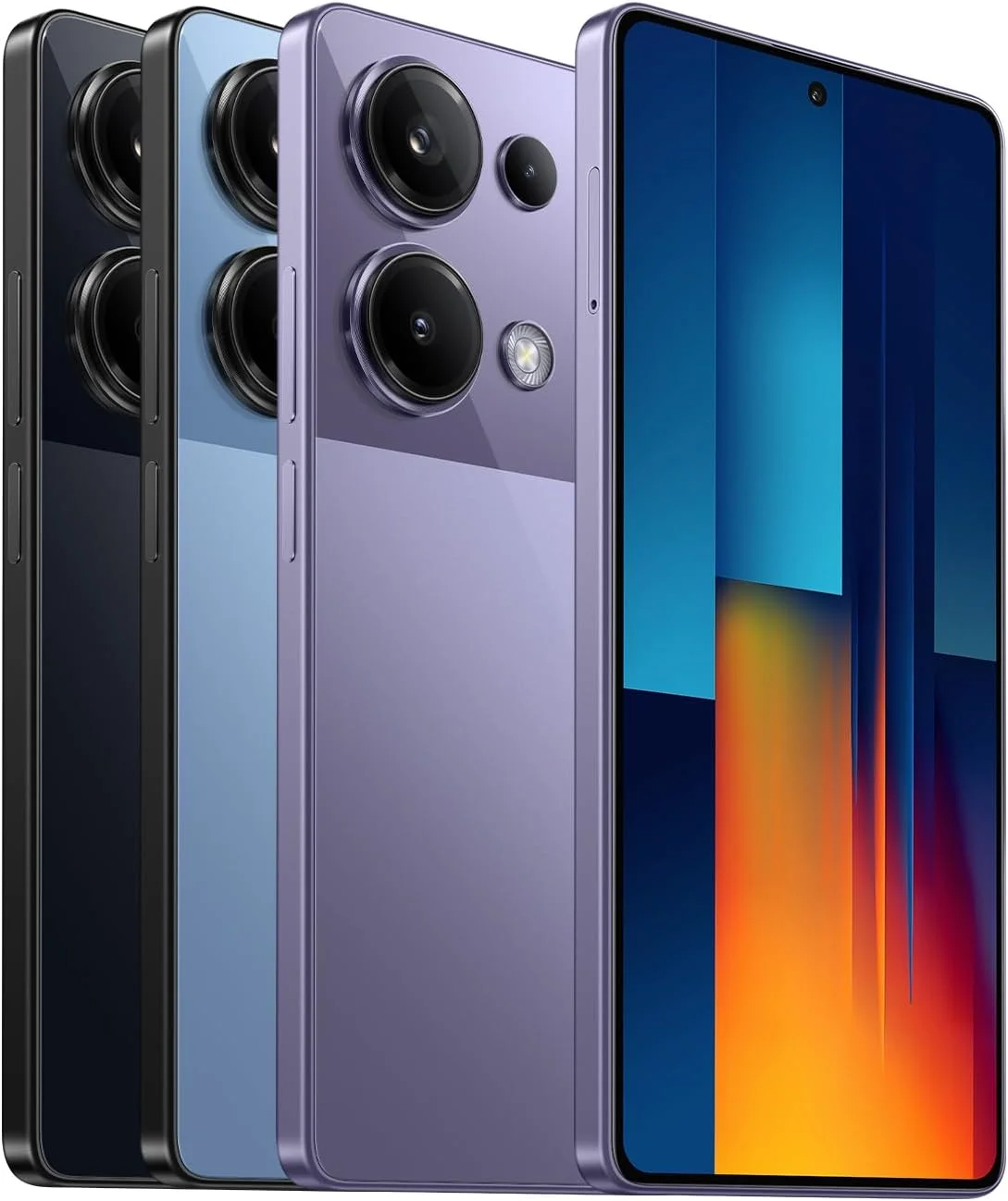 گوشی موبایل شیائومی POCO M6 Pro (بنفش، 12 گیگابایت رم، 512 گیگابایت حافظه داخلی) - پردازنده Helio G99 با عملکرد بالا | نمایشگر 6.67 اینچی FHD+ POLED با نرخ نوسازی 120 هرتز | شارژ توربو 67 واتی | دوربین سه گانه 64 مگاپیکسلی OIS AI به همراه دوربین سلفی 16 مگاپیکسلی
