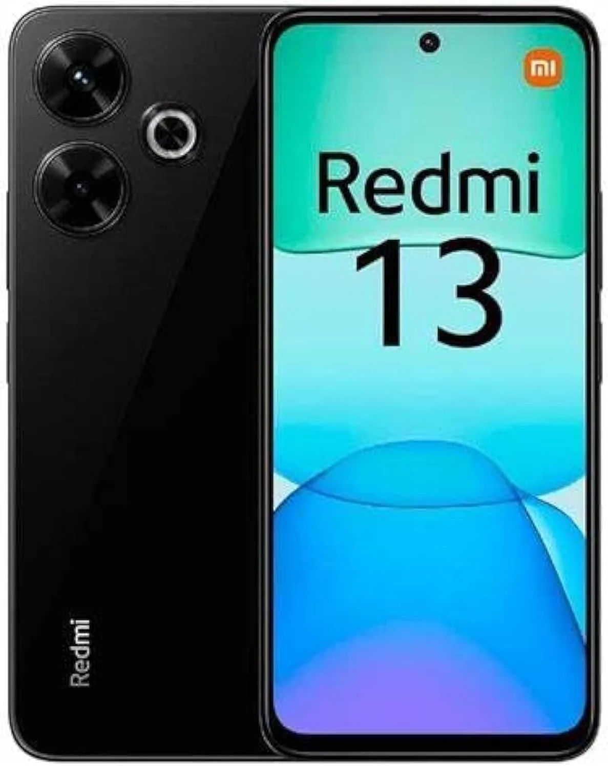 گوشی موبایل Redmi 13، مشکی نیمه شب (6 گیگابایت رم + 128 گیگابایت حافظه داخلی) | پردازنده Mediatek Helio G91 Ultra | صفحه نمایش 6.79 اینچی FHD+ 90 هرتز | دوربین سه گانه 108 مگاپیکسل + 2 مگاپیکسل، دوربین جلو 13 مگاپیکسل | شارژر 3 پین | 1 سال گارانتی سازنده