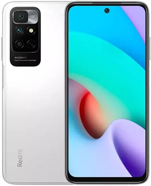 گوشی موبایل شیائومی Redmi Note 11 4G Volte با حافظه داخلی 128 گیگابایت و رم 6 گیگابایت، نسخه آنلاک شده کارخانه، صفحه نمایش 6.43 اینچی، دوربین چهارگانه 50 مگاپیکسلی با حالت شب (سازگار با Verizon Sprint Boost Cricket At&t Metro Pcs نیست) (همراه با شارژر فندکی سریع) (سفید)