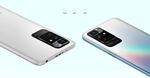 گوشی موبایل شیائومی Redmi Note 11 4G Volte با حافظه داخلی 128 گیگابایت و رم 6 گیگابایت، نسخه آنلاک شده کارخانه، صفحه نمایش 6.43 اینچی، دوربین چهارگانه 50 مگاپیکسلی با حالت شب (سازگار با Verizon Sprint Boost Cricket At&t Metro Pcs نیست) (همراه با شارژر فندکی سریع) (سفید)