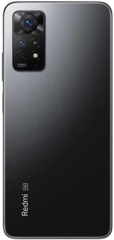گوشی موبایل شیائومی Redmi Note 11 Pro 5G (خاکستری گرافیتی، 6 گیگابایت رم، 128 گیگابایت حافظه) - 120 هرتز، صفحه نمایش FHD+ AMOLED DotDisplay | دوربین 108 مگاپیکسلی با دوربین ماکرو 2 مگاپیکسلی