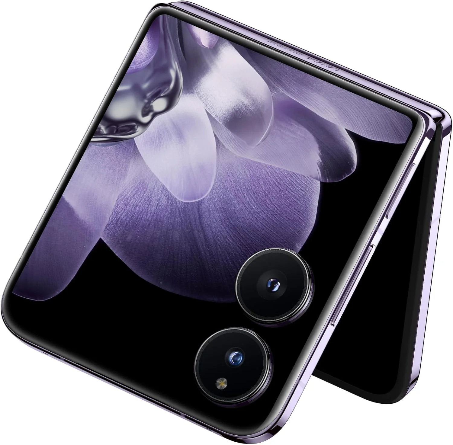 گوشی موبایل شیائومی Mix Flip 5G، بنفش (12 گیگابایت رم + 512 گیگابایت) | Snapdragon® 8 Gen 3 | صفحه نمایش دوگانه 6.86 اینچی + 4.01 اینچی 120 هرتز | باتری 4780 میلی آمپر ساعتی | دوربین دوگانه Leica 50+50، دوربین جلو 32 مگاپیکسلی | اسپیکر فضای باز رایگان + سشوار