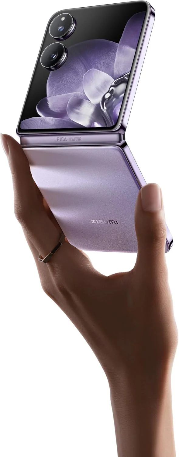 گوشی موبایل شیائومی Mix Flip 5G، بنفش (12 گیگابایت رم + 512 گیگابایت) | Snapdragon® 8 Gen 3 | صفحه نمایش دوگانه 6.86 اینچی + 4.01 اینچی 120 هرتز | باتری 4780 میلی آمپر ساعتی | دوربین دوگانه Leica 50+50، دوربین جلو 32 مگاپیکسلی | اسپیکر فضای باز رایگان + سشوار