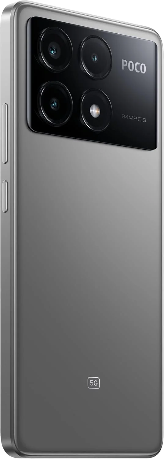 گوشی موبایل شیائومی POCO X6 Pro دو سیم کارت خاکستری 12 گیگابایت رم 512 گیگابایت 5G
