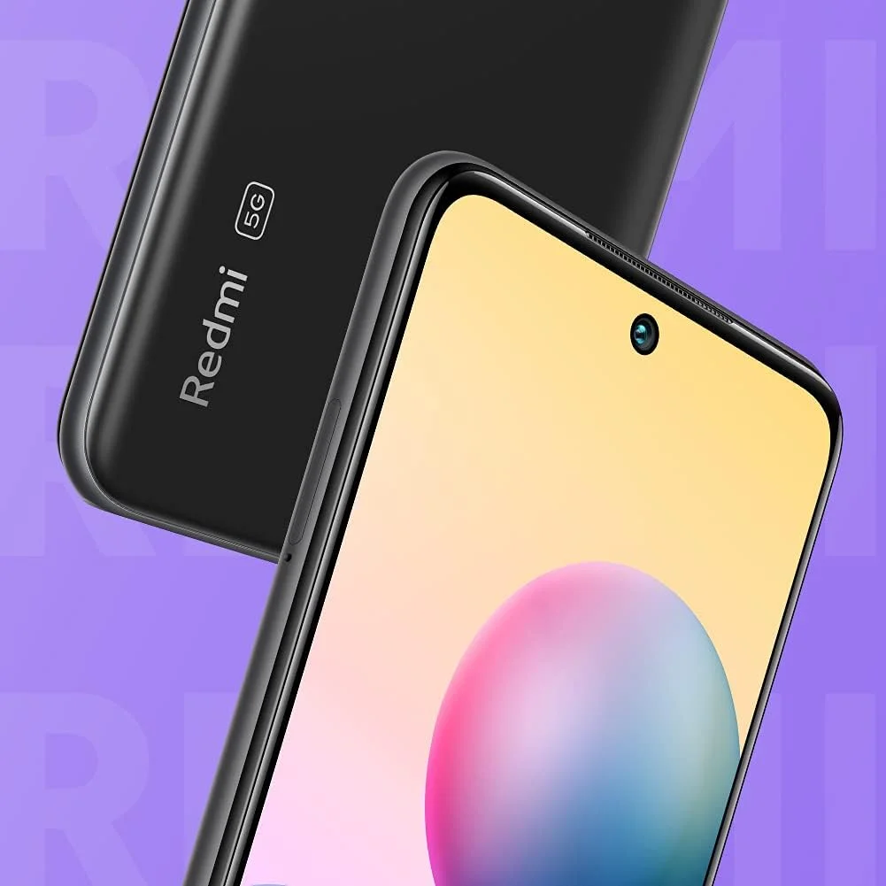 گوشی موبایل شیائومی Redmi Note 10 5G - حافظه 64 گیگابایت + رم 4 گیگابایت، نمایشگر 6.5 اینچی 90 هرتز DotDisplay، پردازنده MediaTek Dimensity 700 5G، دوربین سه گانه 48MP+2MP+2MP، باتری 5000mAh، خاکستری گرافیتی (نسخه انگلستان + 2 سال گارانتی)