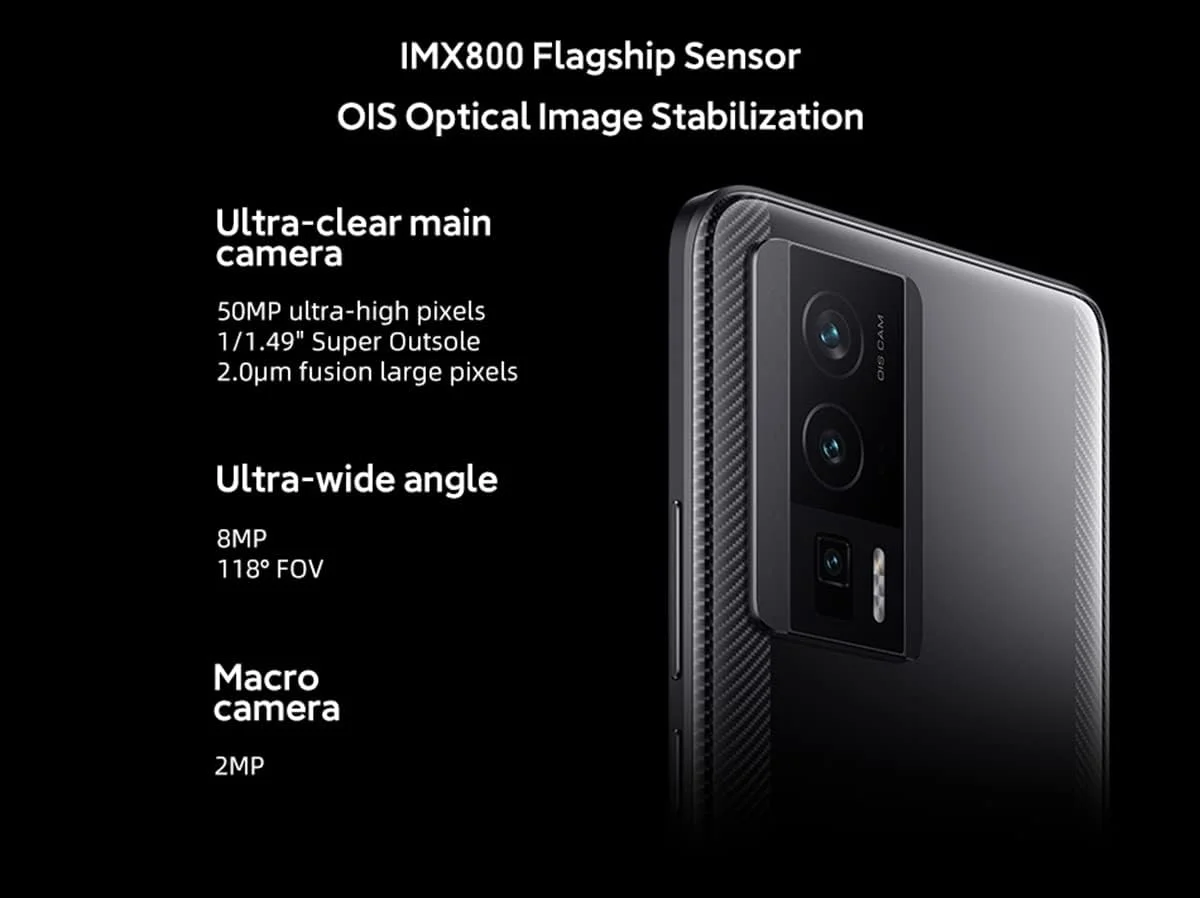 گوشی هوشمند شیائومی Redmi K60 Pro با پردازنده Snapdragon 8 Gen 2، رم 12 گیگابایت + حافظه 256 گیگابایت، دوربین 54 مگاپیکسل، شارژ بی‌سیم 30 وات، هایپرشارژر 120 وات، باتری 5000 میلی‌آمپر، صفحه نمایش 2K 120 هرتز MIUI14 (مشکی)