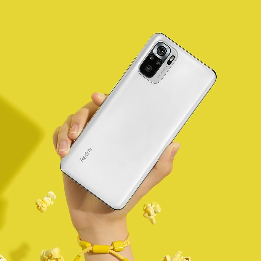 گوشی موبایل شیائومی Redmi Note 10S - حافظه 6GB+64GB، نمایشگر 6.43 اینچی AMOLED DotDisplay، پردازنده MediaTek Helio G95، دوربین چهارگانه 64 مگاپیکسلی، باتری 5000 میلی آمپر، سفید سنگریزه ای (نسخه انگلستان + 2 سال گارانتی شیائومی)