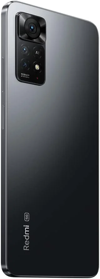 گوشی موبایل شیائومی Redmi Note 11 Pro 5G (خاکستری گرافیتی، 8 گیگابایت رم، 128 گیگابایت حافظه داخلی) - نمایشگر 120 هرتز FHD+ AMOLED DotDisplay | دوربین 108 مگاپیکسل با دوربین ماکرو 2 مگاپیکسل