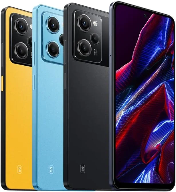 گوشی موبایل POCO X5 Pro 5G (زرد، 8 گیگابایت رم، 256 گیگابایت حافظه داخلی) - نمایشگر 120 هرتز POLED | پردازنده Snapdragon 778G | شارژ توربو 67 واتی | دوربین حرفه ای 108 مگاپیکسلی، بلوتوث، وای فای، USB