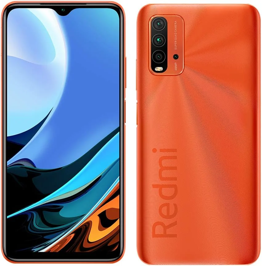 گوشی موبایل شیائومی Redmi 9T دو سیم کارت نارنجی طلوع آفتاب با 4 گیگابایت رم و 128 گیگابایت حافظه داخلی 4G LTE