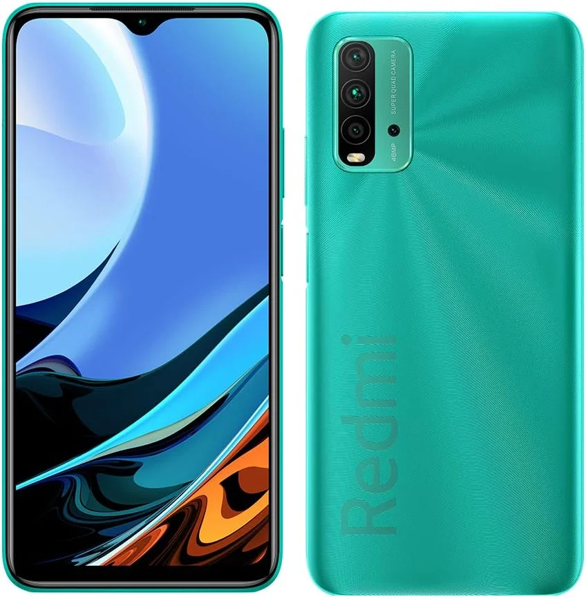 گوشی موبایل شیائومی Redmi 9T دو سیم کارت سبز اقیانوسی 4 گیگابایت رم 128 گیگابایت 4G LTE