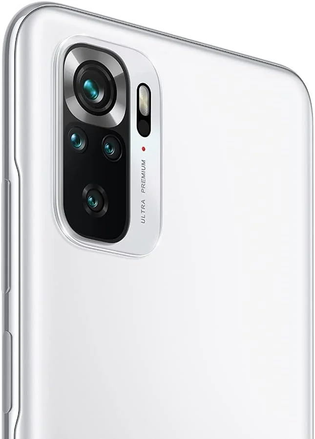 گوشی موبایل شیائومی Redmi Note 10S - حافظه 128 گیگابایت + رم 6 گیگابایت، صفحه نمایش 6.43 اینچی AMOLED DotDisplay، پردازنده MediaTek Helio G95، دوربین چهارگانه 64 مگاپیکسلی، باتری 5000 میلی آمپر، سفید سنگریزه ای (نسخه انگلستان + 2 سال گارانتی شیائومی)